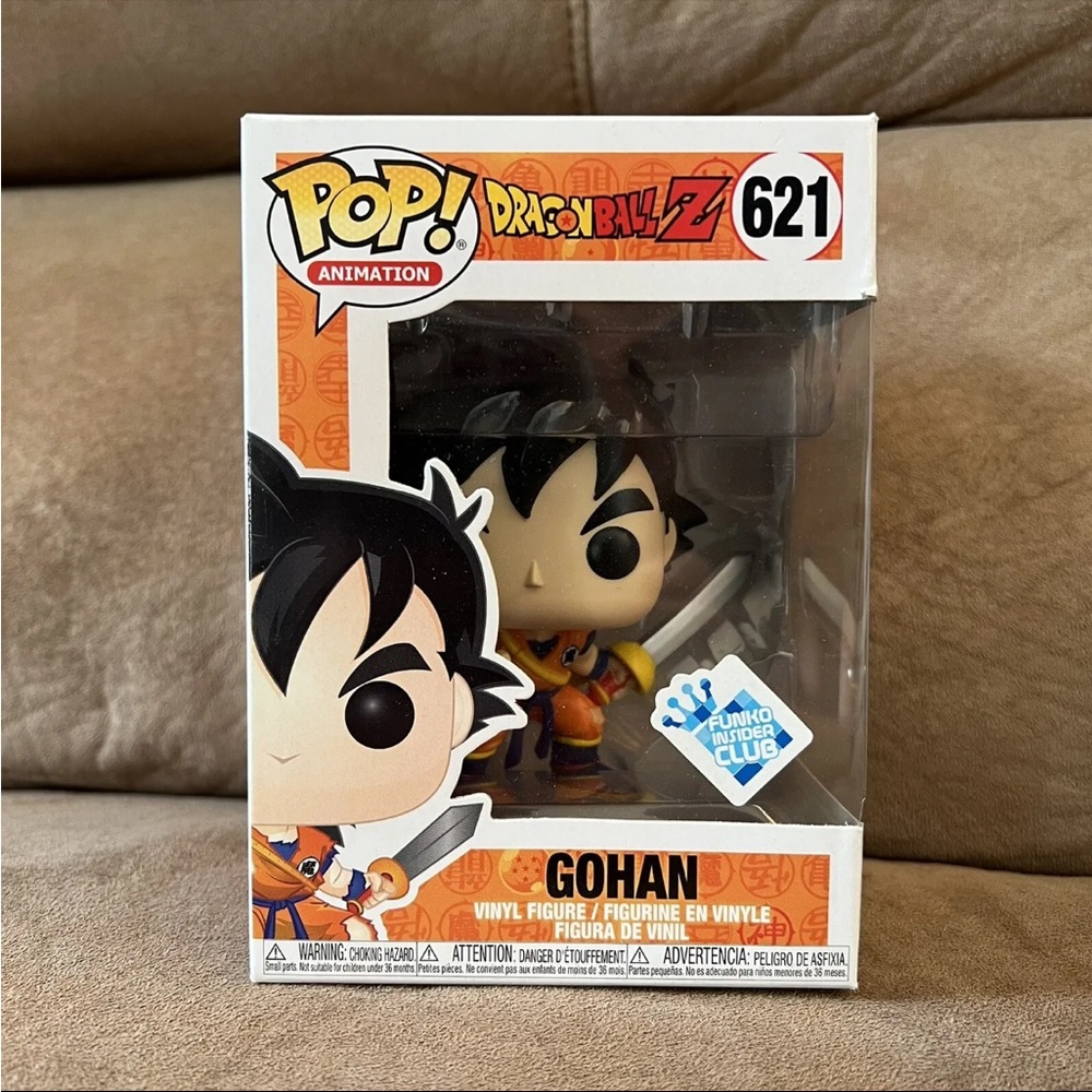 Funko Pop! Dragon Ball Z - Gohan #621 (Insider Club Exclusive) w/Pop Protector